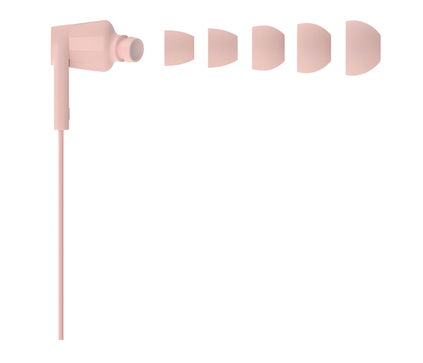 Belkin Przewodowe słuchawki douszne USB-C, różowe - 1330432 - zdjęcie 4